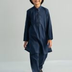 2 Piece Embroidered Cotton Suit