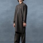 2 Piece Blemded Khaddar Suit