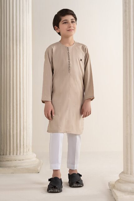 Embroidered Abalone Kurta