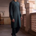 2 Piece Blended Khaddar Suit