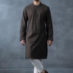 Nova Yarn Dyed Khaddar Kurta