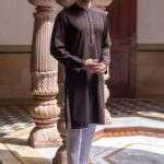 Embroidered Blended Kurta