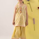 2 Piece Embroidered Dobby Lawn Suit