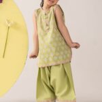 2 Piece Embroidered Dobby Lawn Suit