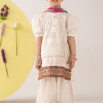 3 Piece Dyed Cambric Suit