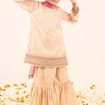 3 Piece Embroidered Masoori Yarn Dyed Suit